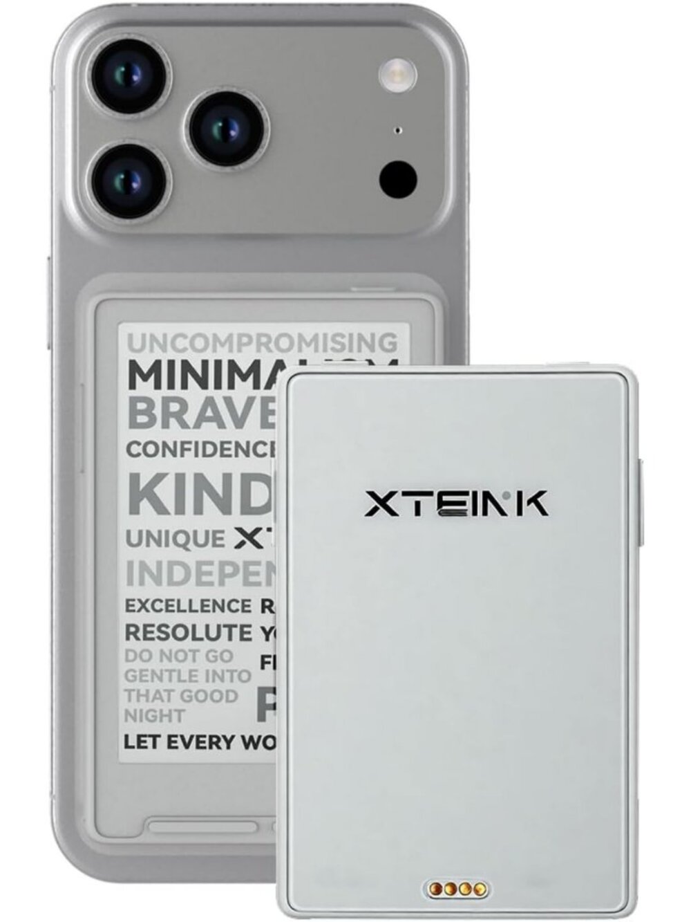 Compact 3.7" E-Ink Pocket eBook Reader, Lightweight Mini eReader, Magnetic